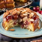 Cherry Almond Coffee Cake