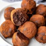 Chickpea Chocolate Truffles