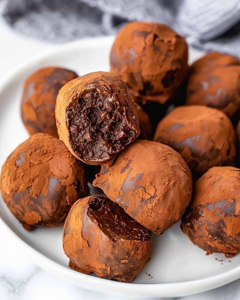 Chickpea Chocolate Truffles
