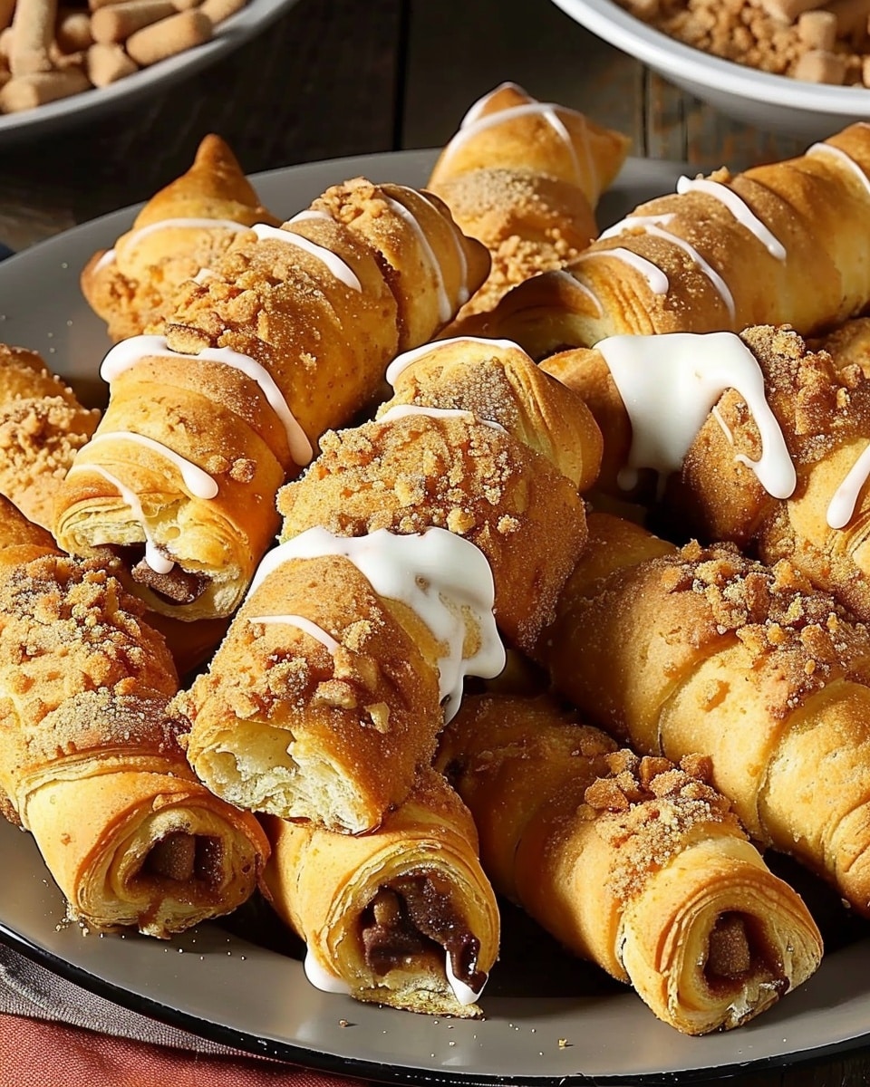 Air-Fryer S’mores Crescent Rolls