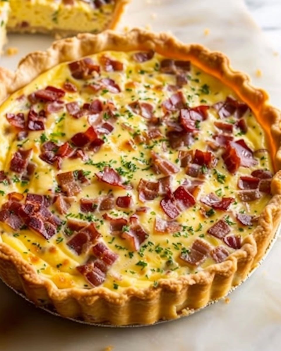 Authentic French-Style Quiche Lorraine