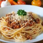 Authentic Italian Spaghetti Bolognese