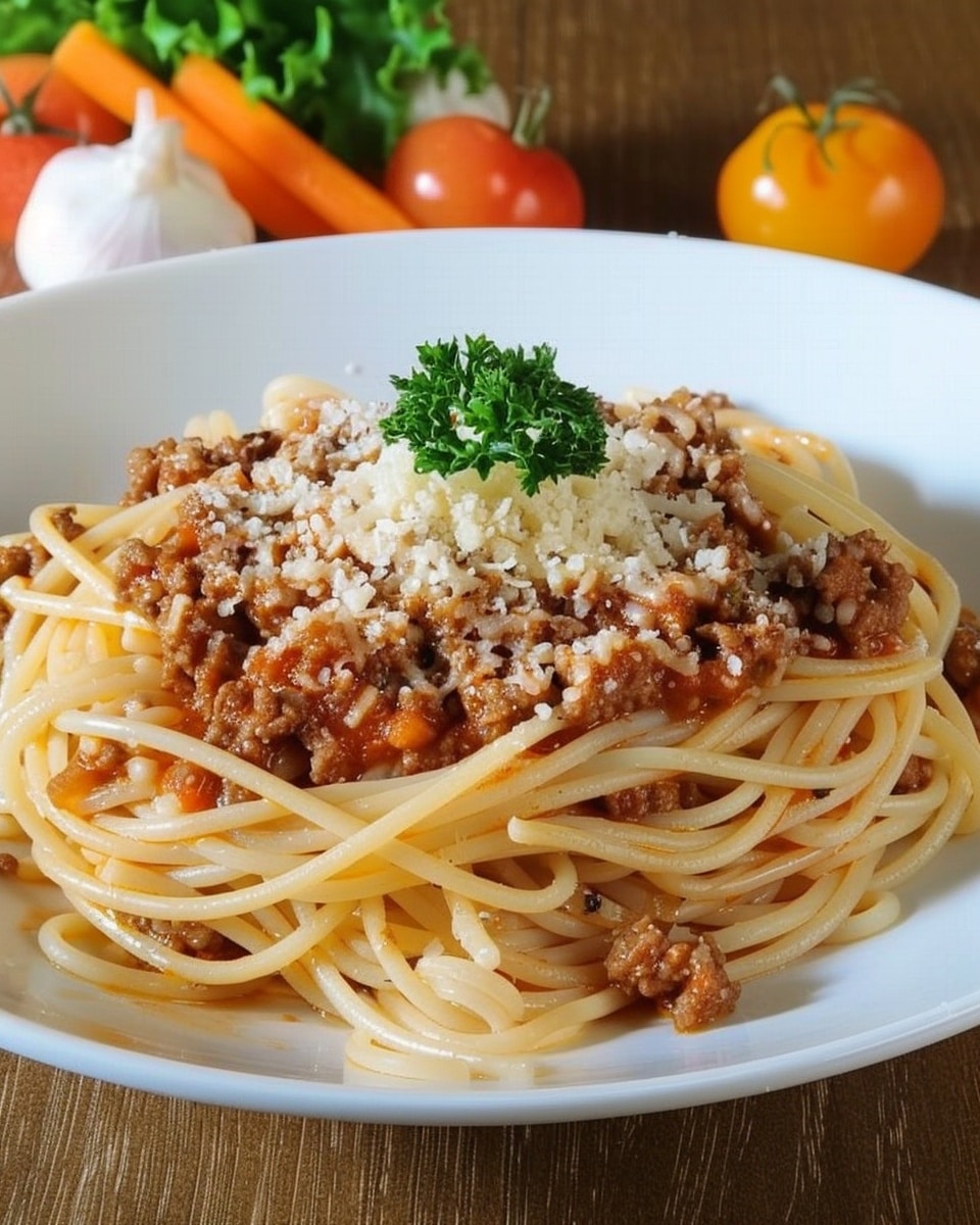 Authentic Italian Spaghetti Bolognese