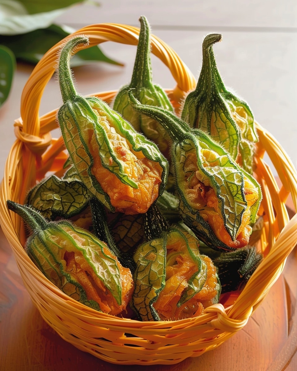 Stuffed Zucchini Flowers Recipe