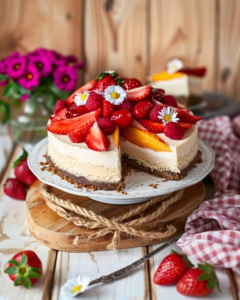 Baked Vegan Cheesecake