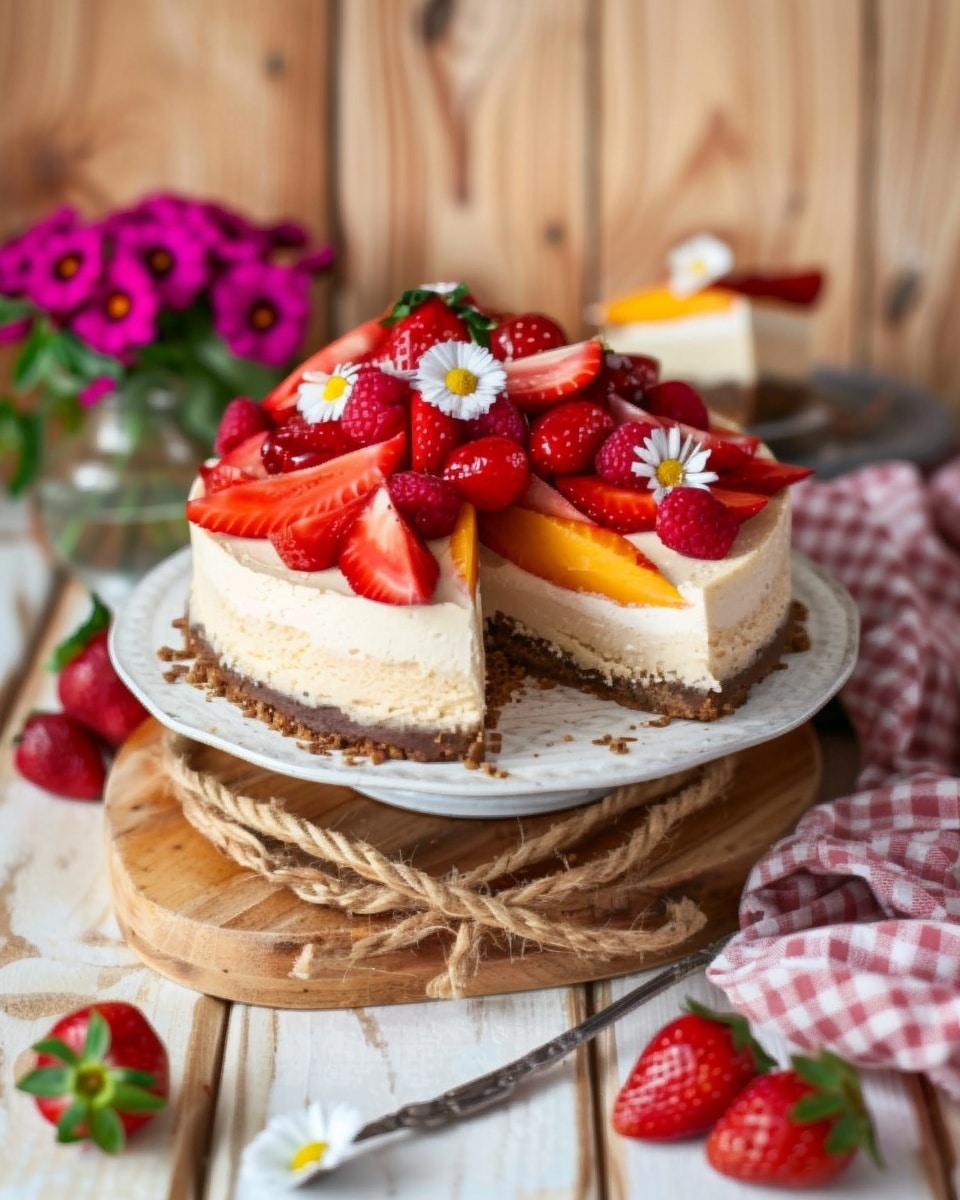 Baked Vegan Cheesecake