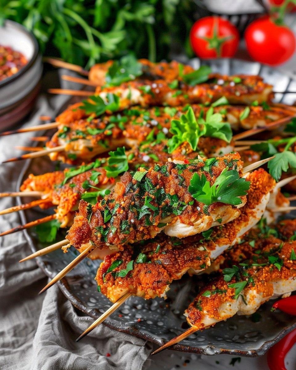 City Chicken Skewers