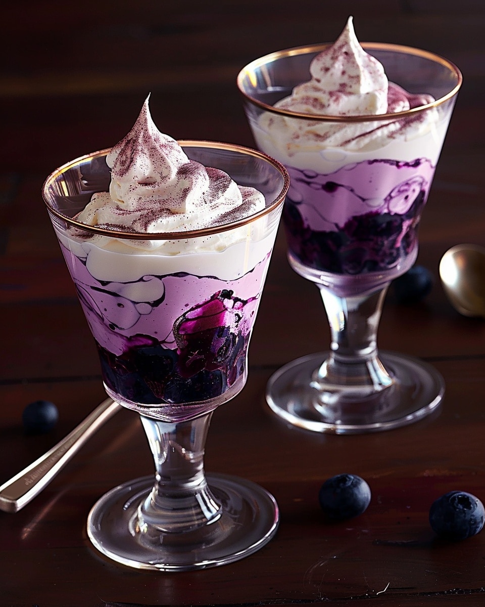 Blueberry Fool with Yogurt