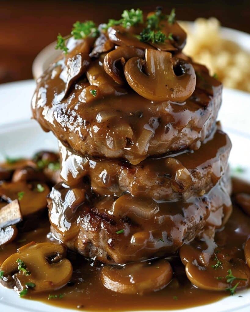 Bobby Flay’s Salisbury Steak (Senior-Friendly & Delicious!)