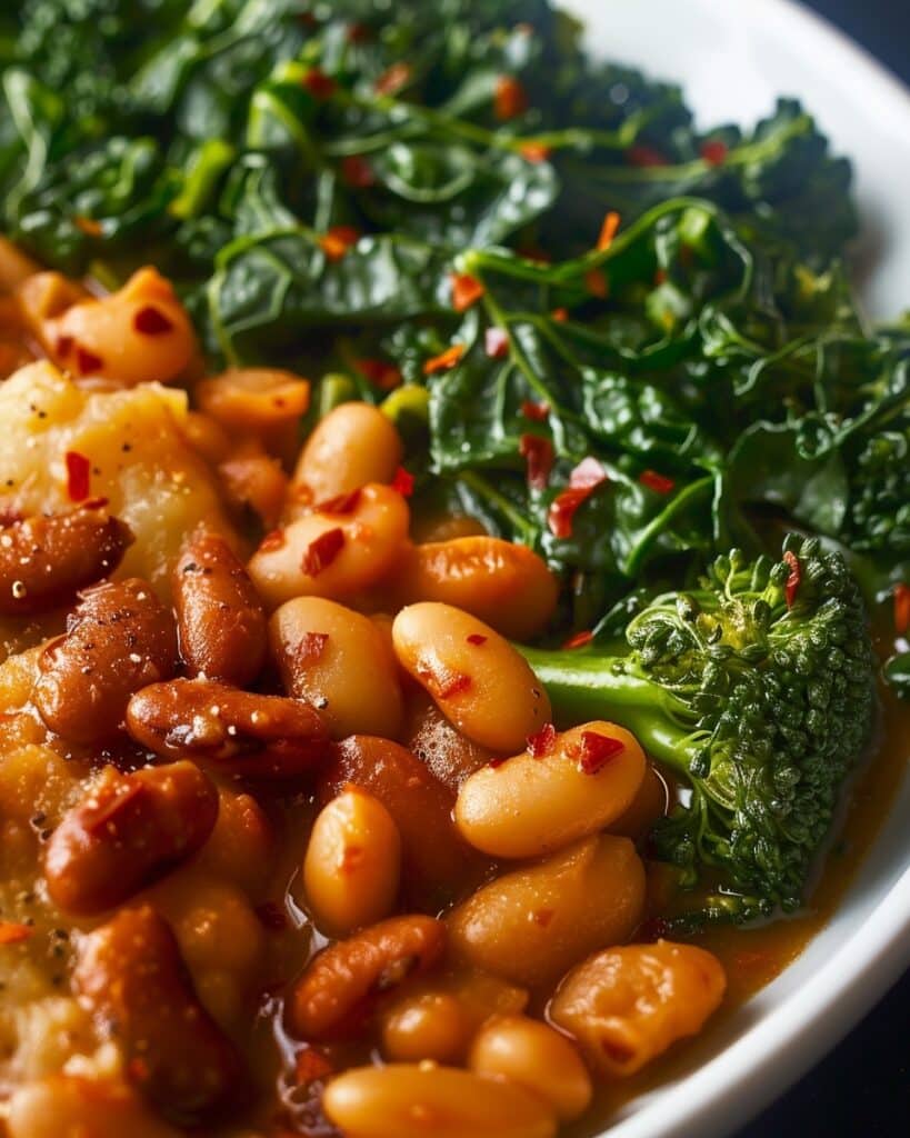Broccoli Rabe with Beans