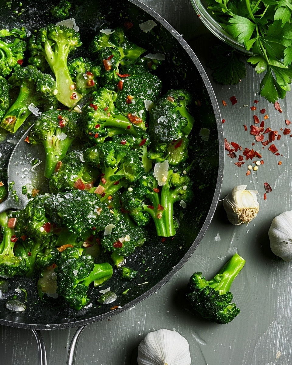 Asian Broccoli with Garlic Sauce
