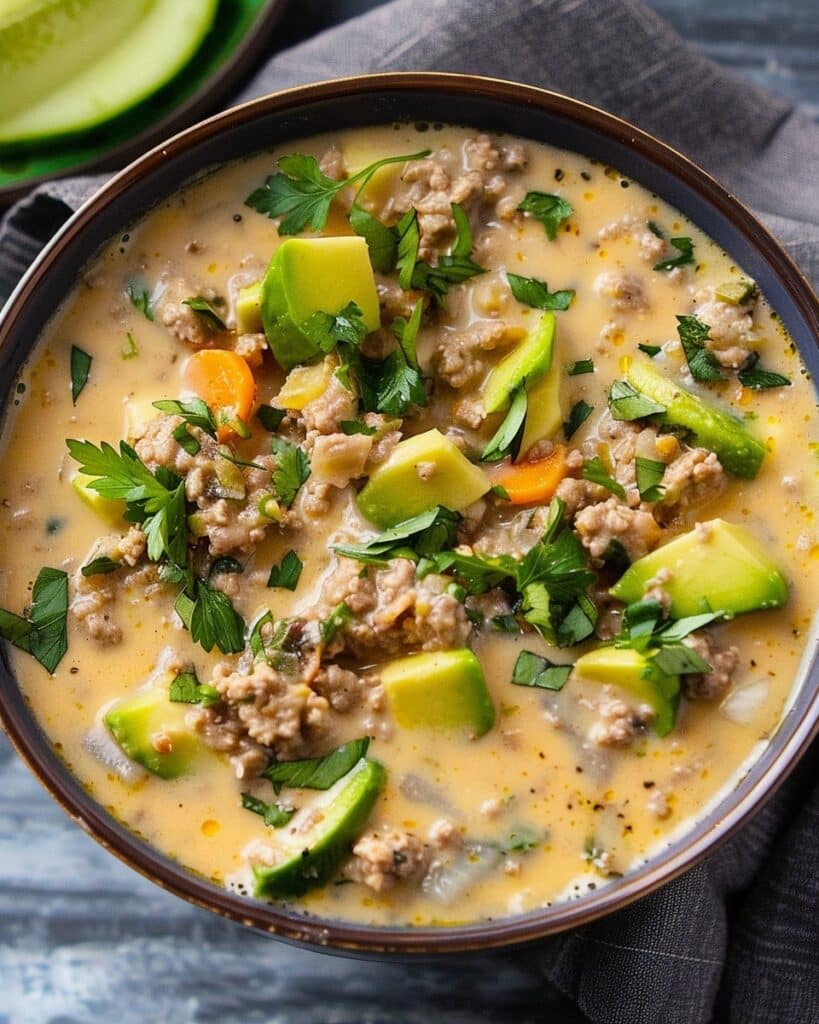 Cheeseburger Soup