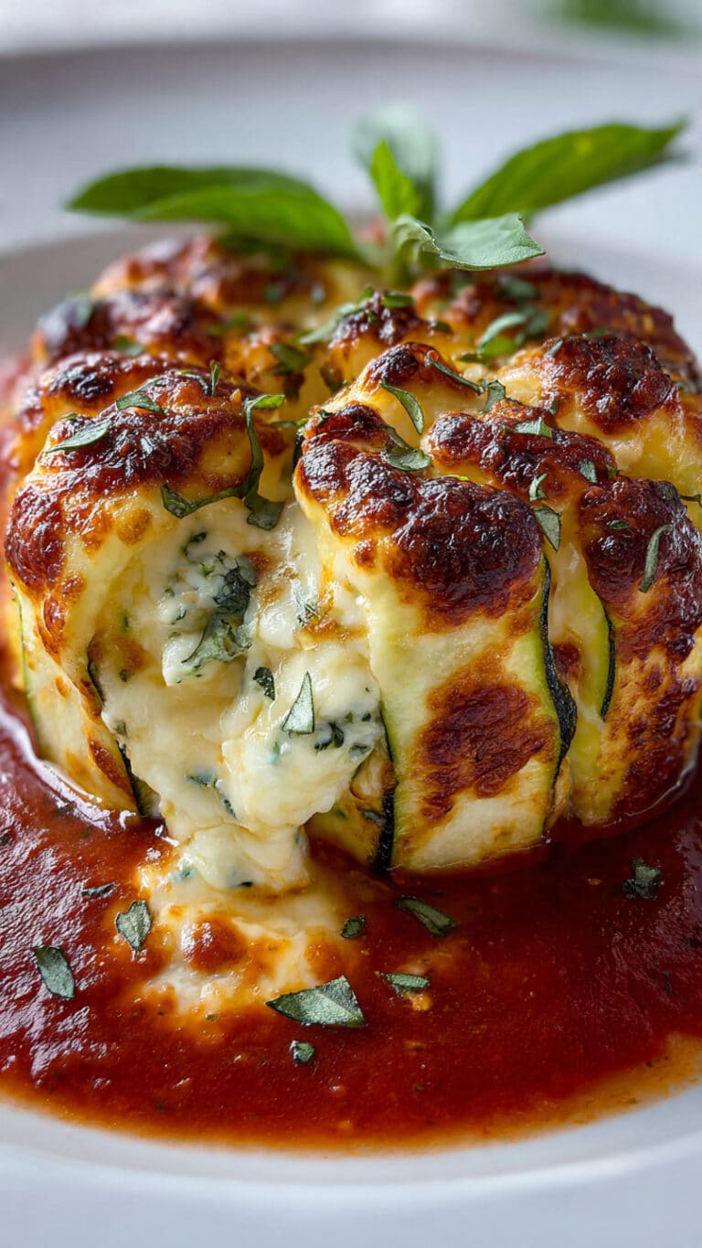 Cheesy Zucchini Roll-Ups