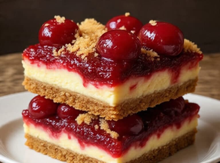 Cherry Cheesecake Bars