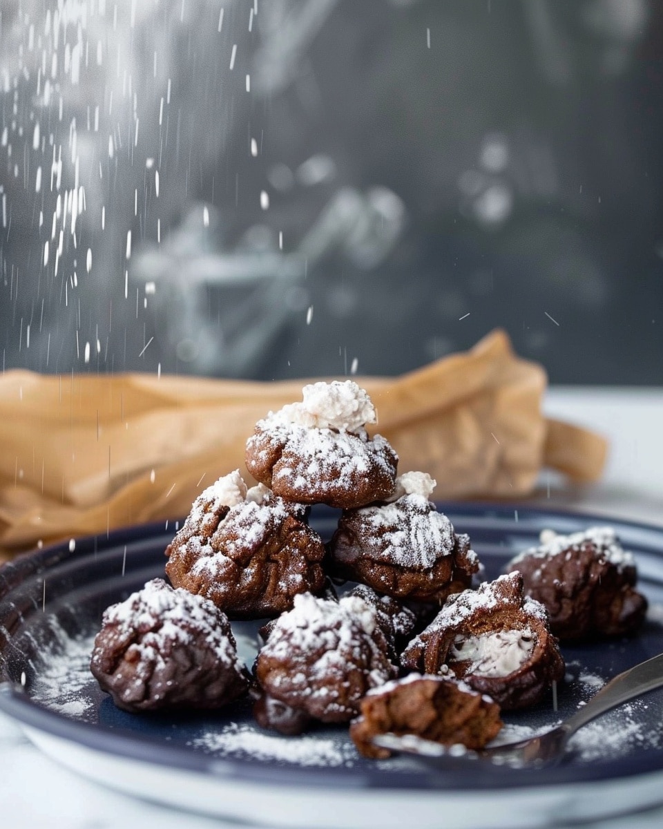 Chocolate Cottage Cheese Clusters