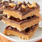 Chocolate Peanut Butter Protein Bars