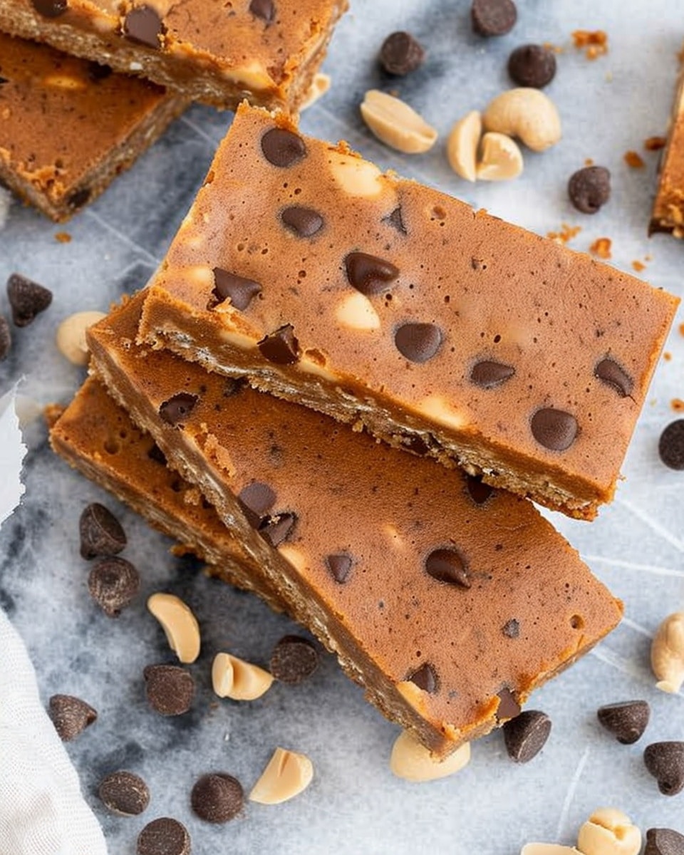 Chocolate Peanut Butter Protein Bars