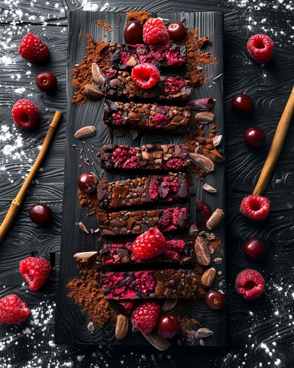 Chocolate Raspberry Bars