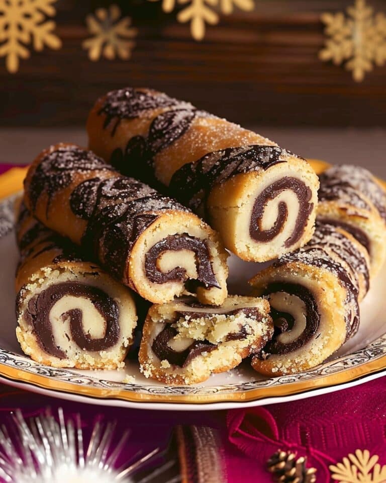 Chocolate Rolled Cookies
