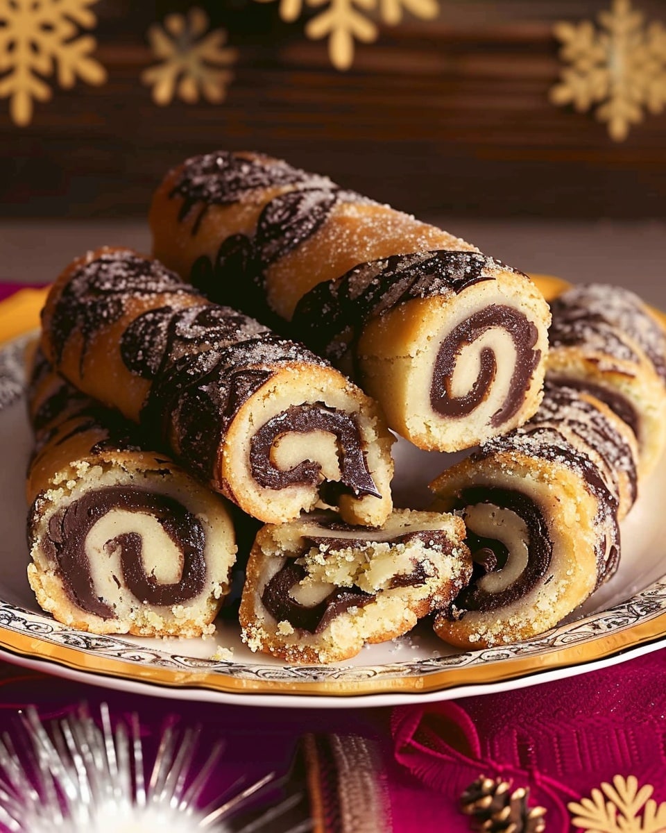 Chocolate Rolled Cookies
