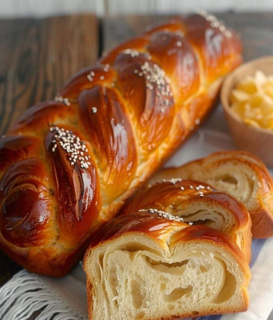Classic French Brioche Bread