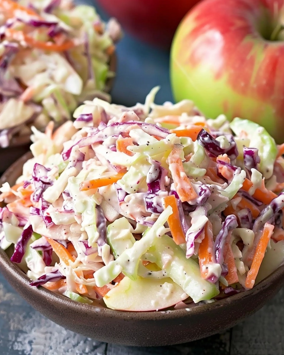How To Make Cranberry Apple Coleslaw