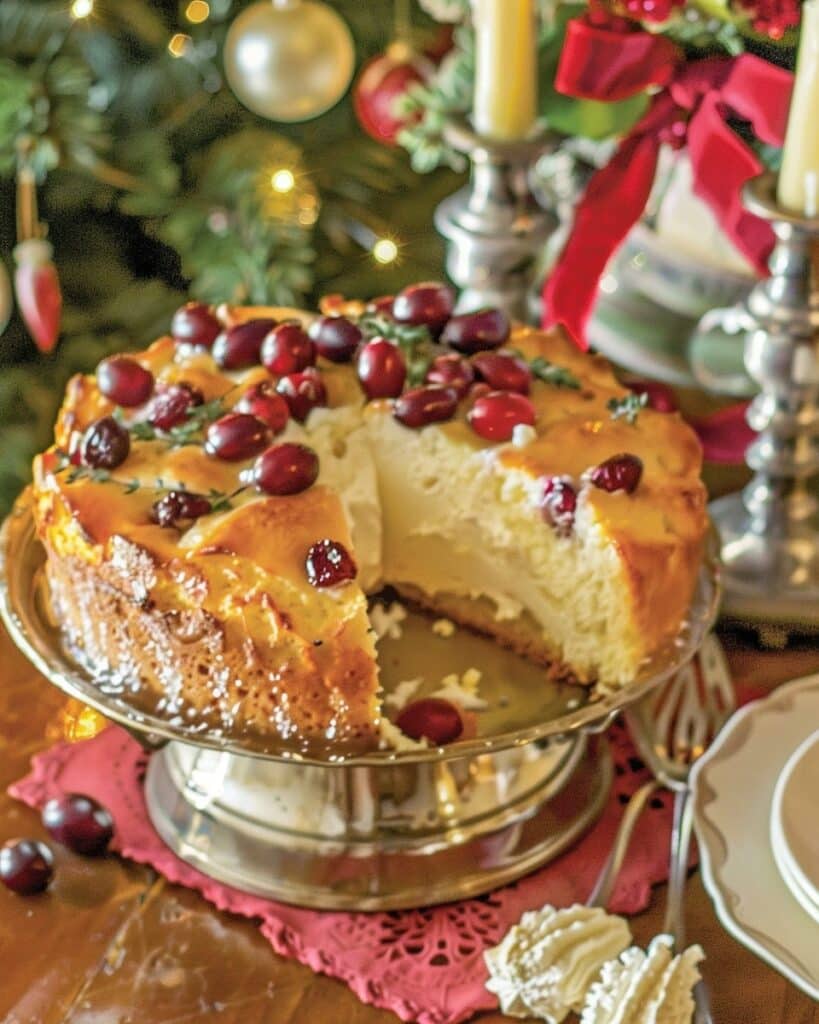 Cream Cheese Cranberry Loaf