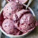 Creamy Berry Coconut Ice Cream