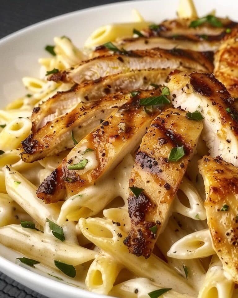 Creamy Chicken Alfredo Penne: Dinner Made Simple