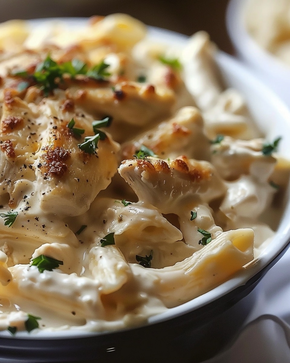 Creamy Chicken Alfredo Penne: Dinner Made Simple