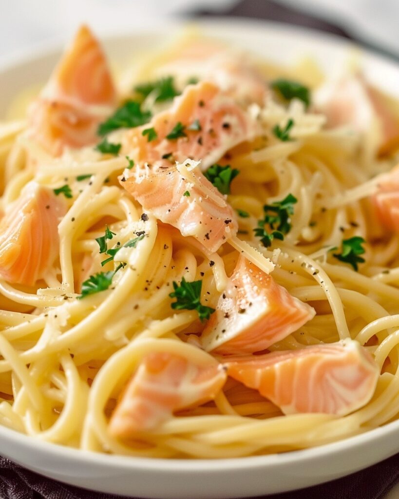 Creamy Salmon Pasta