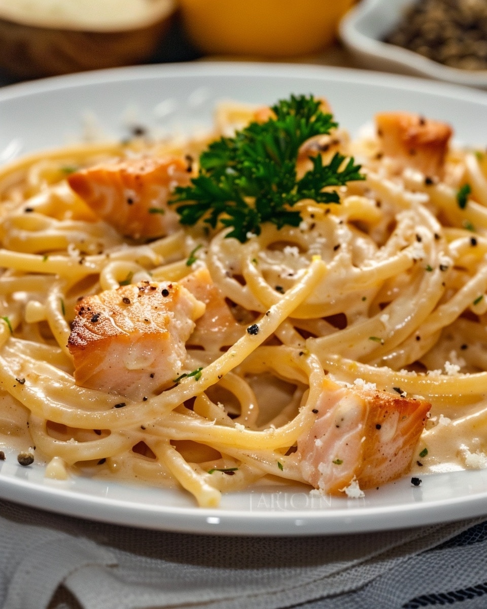 Creamy Salmon Pasta