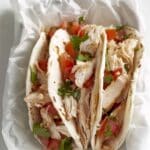 Creamy Crack Chicken Tacos