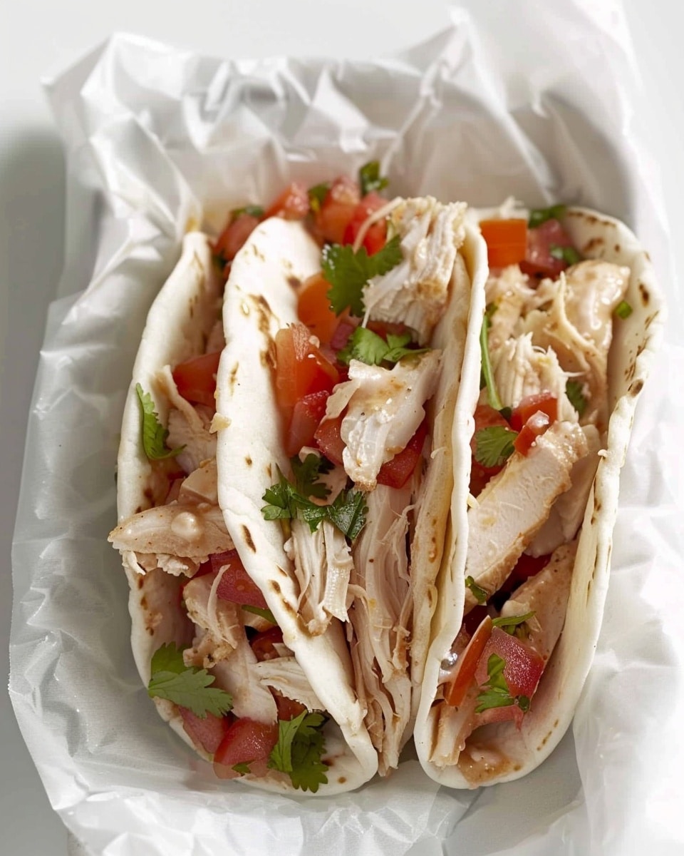 Creamy Crack Chicken Tacos