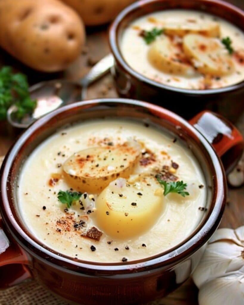 Easy Creamy Homemade Potato Soup