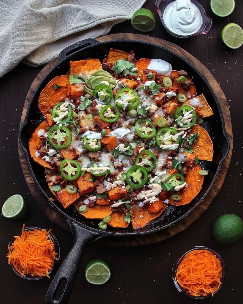 Sweet Potato Beef Taco Skillet