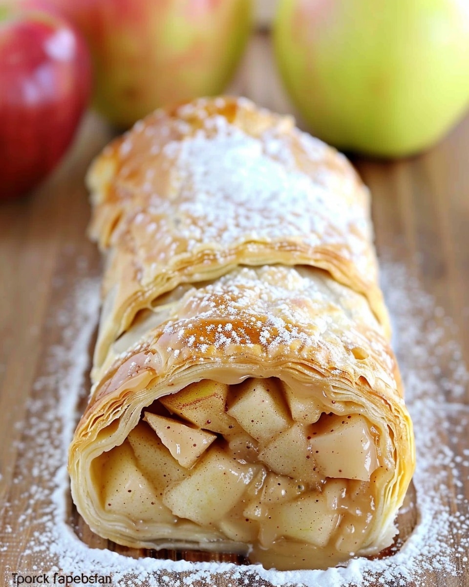 German Apple Strudel (Apfelstrudel)