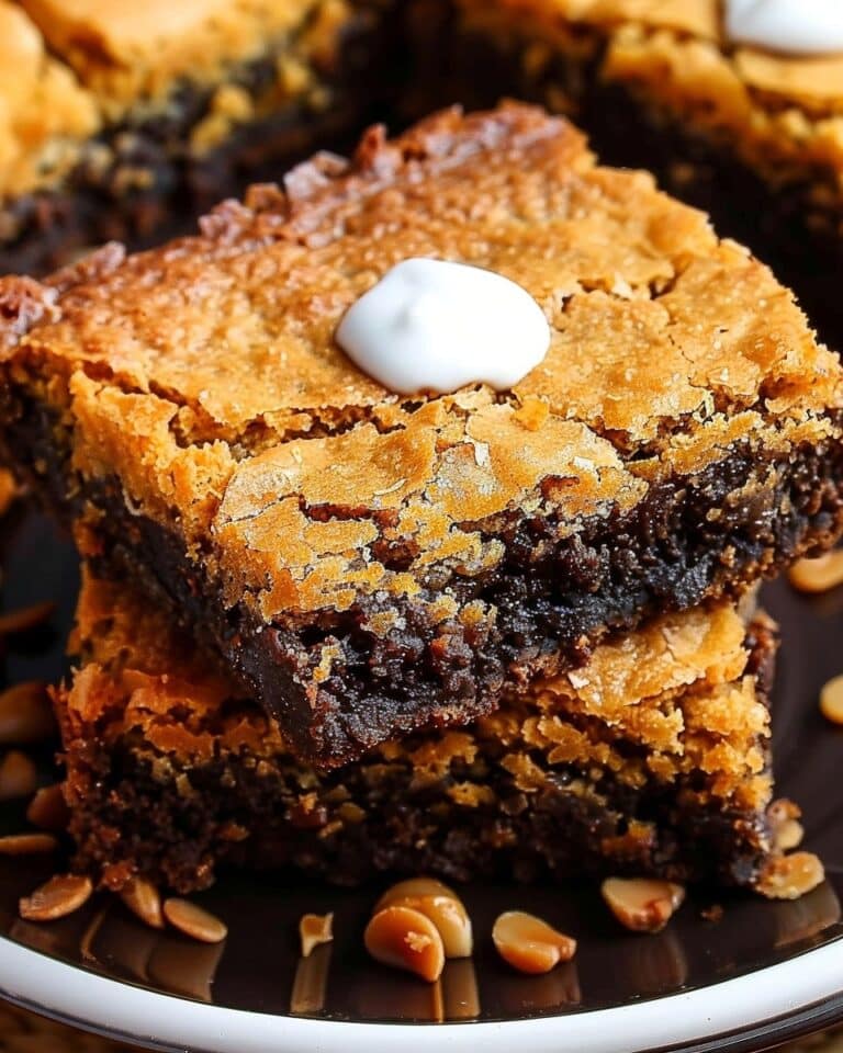 Gooey Butterscotch Brownies