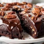 Gooey Chocolate Pecan Cake