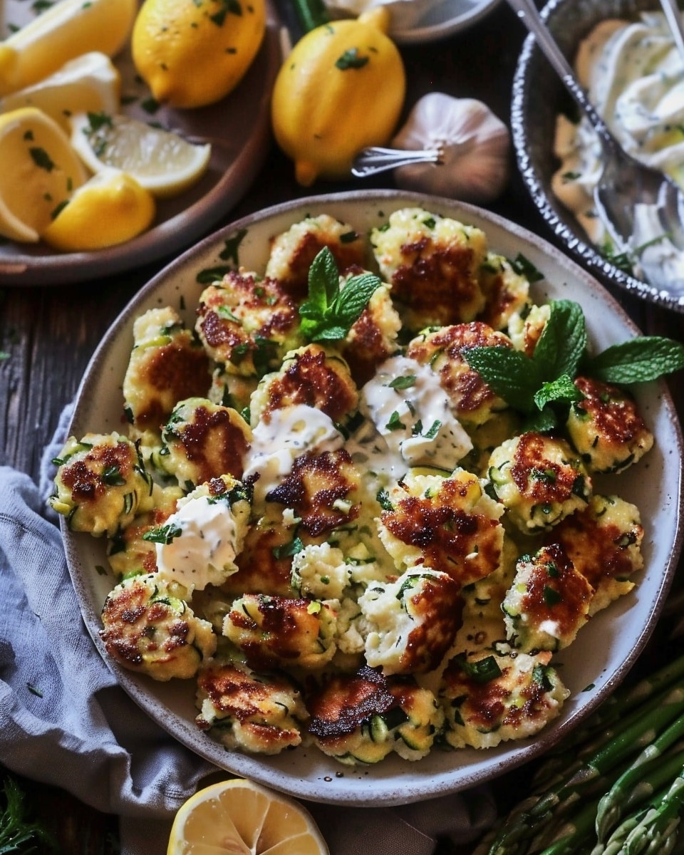 Greek Zucchini Tots