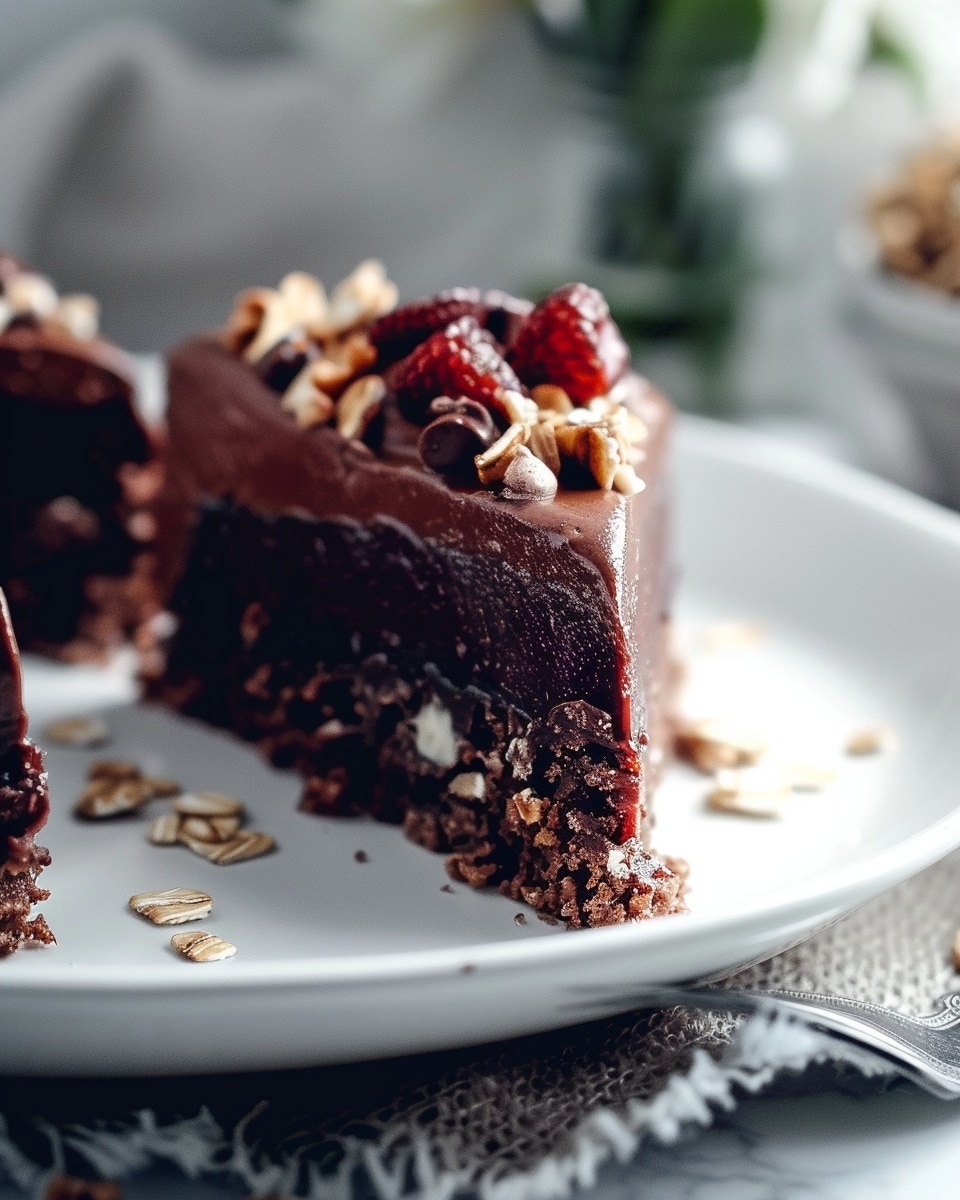 Healthy Chocolate Oat Cake