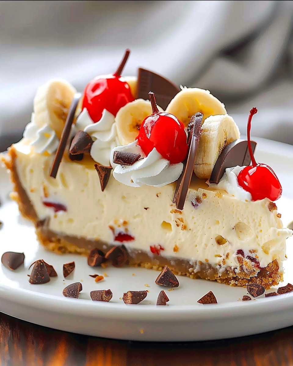 How To Make Heavenly No-Bake Banana Split Cheesecake