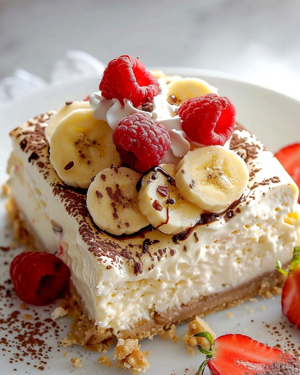 How To Make Heavenly No-Bake Banana Split Cheesecake