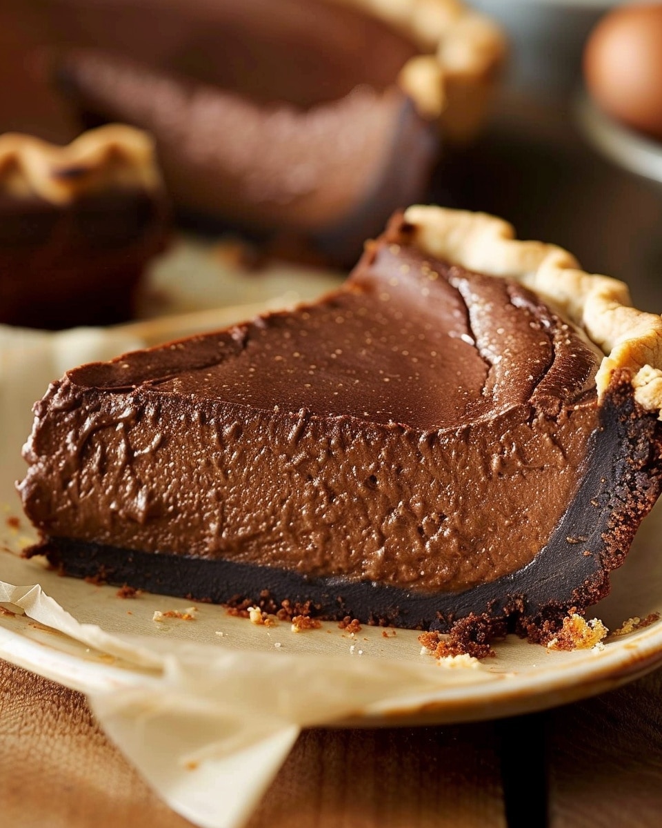 Hot Fudge Pie - No Added Sugar