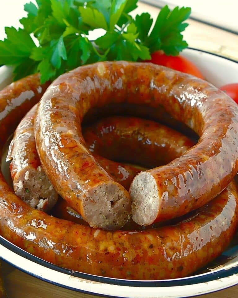 Hungarian Hurka (Liver Sausage)