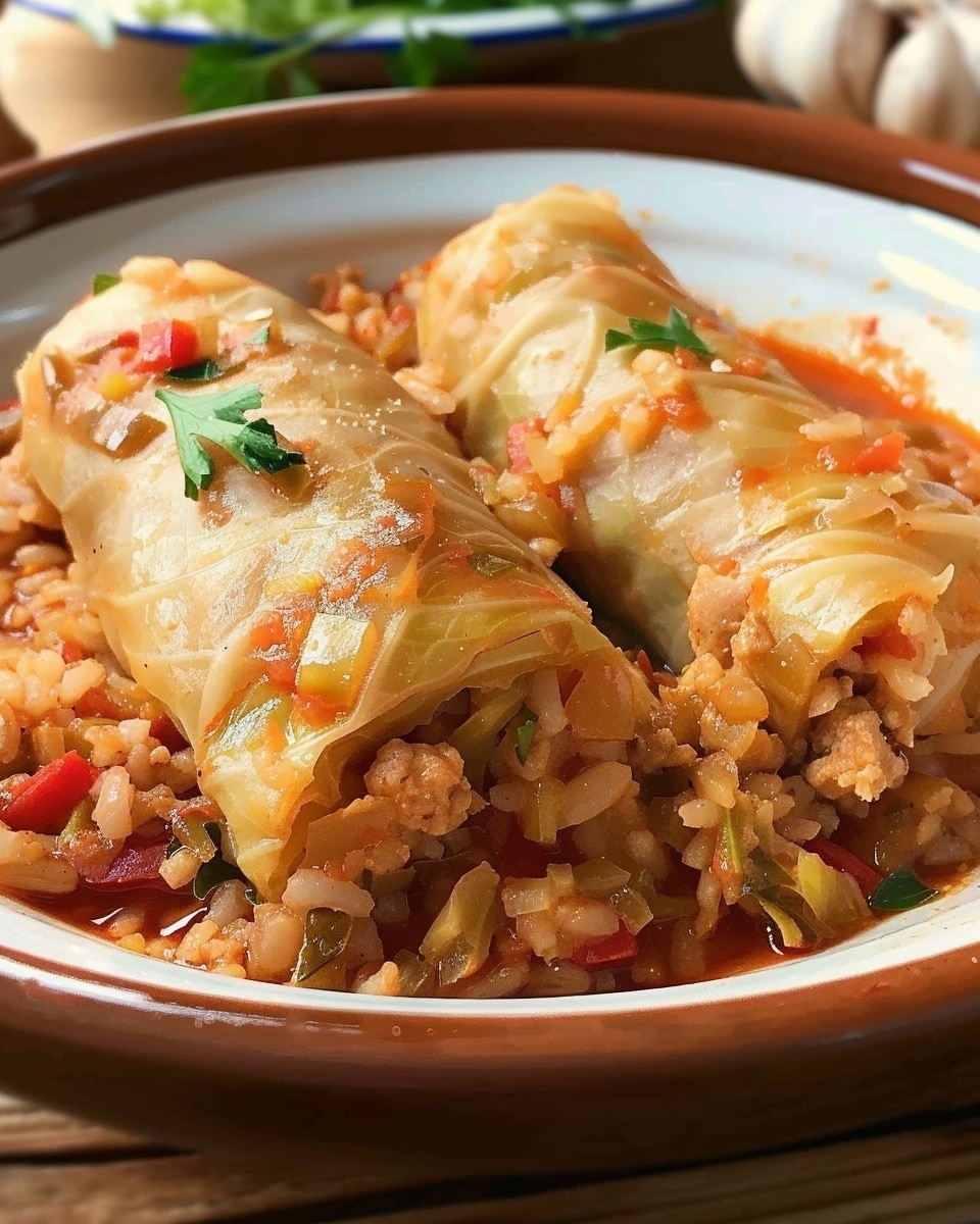 Hungarian Stuffed Cabbage
