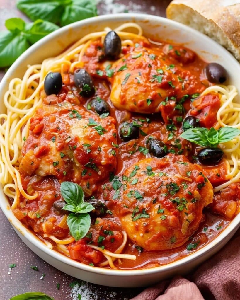 How To Make Italian Chicken Cacciatore Recipe