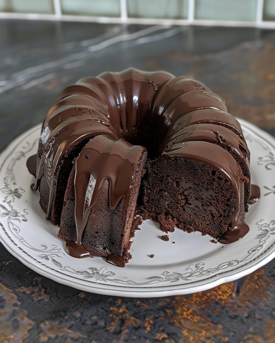 Keto Cream Cheese Chocolate Pound Cake