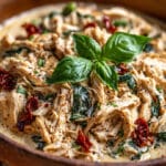 Keto Crockpot Tuscan Chicken