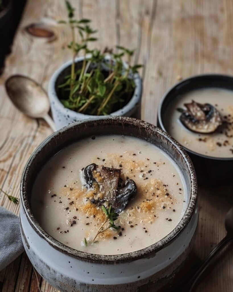 Low Carb Chicken Mushroom Soup
